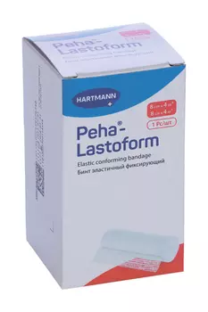 Бинт Пеха-Ластоформ эластичный фиксирующий 8х400 см