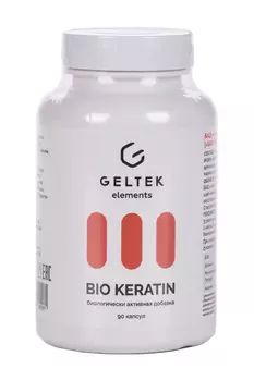 Bio Keratin Geltek, 90 шт, капсулы