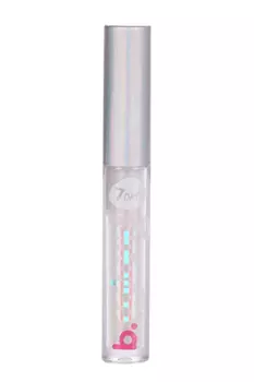 Блеск д/губ 7DAYS b colour мерцающий тон 01 Soap Bubbles 2,5 мл