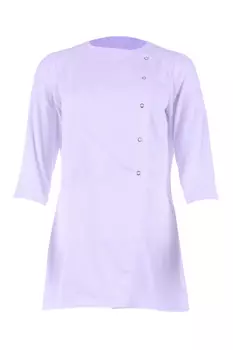 Блуза Цветоформа женская медицинская М 272 р 46 белый