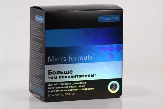 Больше чем поливит д/мужчин, 60 шт, капсулы