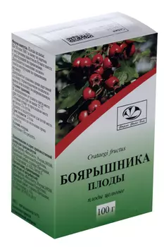 Боярышника, 100 г, плоды цельные