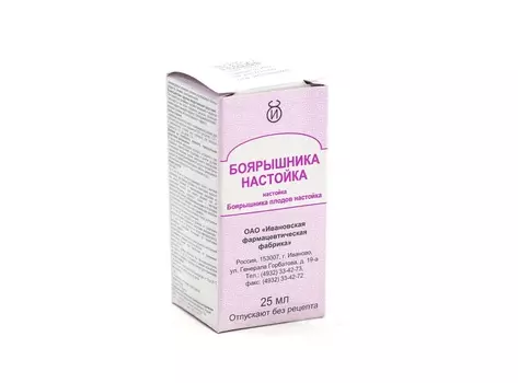 Боярышника, 25 мл, настойка
