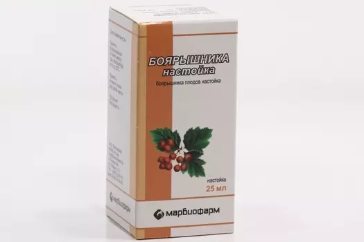 Боярышника настойка, 25 мл