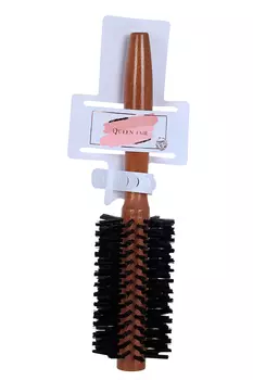 Брашинг Queen fair d = 2/522 см искусственная щетина цвет темное дерево