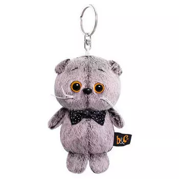 Брелок Budi Basa Кот Басик с бантиком 12 см