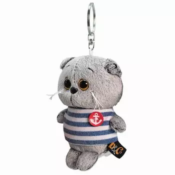 Брелок Budi Basa Кот Басик в тельняшке 12 см