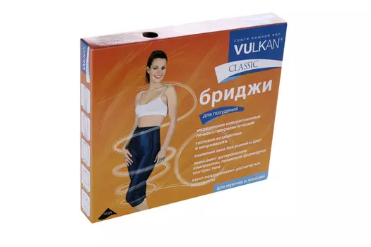 Бриджи Вулкан Классик д/похуд д/муж/жен S (63.5-74 см)
