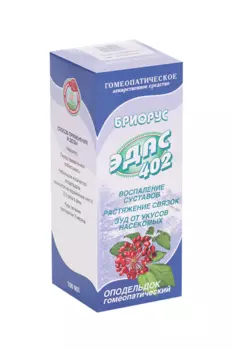 Бриорус Эдас-402, 100 мл, оподельдок гомеопатический