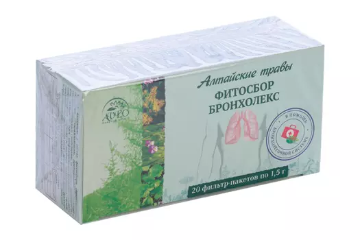 Бронхолекс фитосбор Алтайские травы, 1,5 г, 20 шт