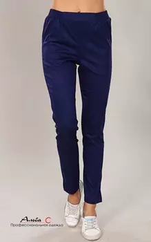 Брюки Альба-С медицинские женские темно-синий р 50