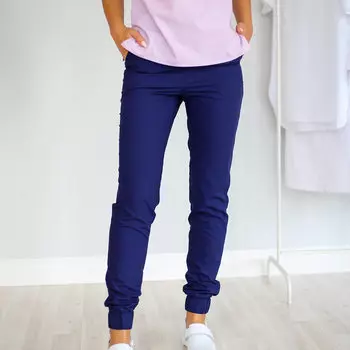 Брюки DOCLIKE медицинские женские DL 217 синий р 42