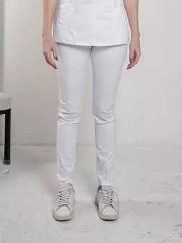 Брюки Доктор Чехов медицинские белый р 44