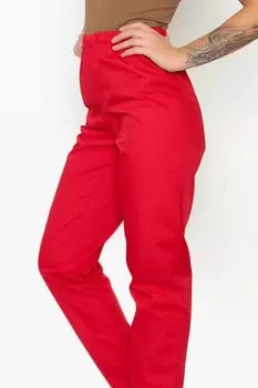 Брюки медицинские ИридаМед м-301 красный р 48