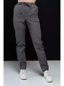 Брюки SHEYKO медицинские женские со стрелками графит р 42