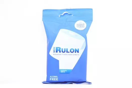 Бумага туалетная Монрулон влажная, 20 шт