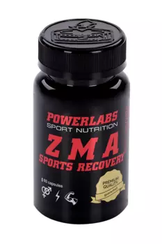 Бустер тестостерона PowerLabs ZMA, 60 шт, капсулы