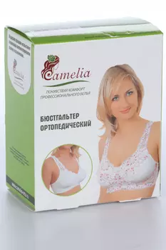 Бюстгальтер Camelia ортопедический послеоперационный 0181У белый