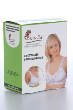 Бюстгальтер Camelia послеоперационный 0281У серый