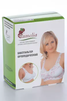 Бюстгальтер Camelia послеоперационный 0385/1У молочный