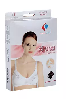 Бюстгальтер Тонус послеродовой Алена р 80 B, (0010) белый