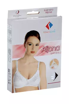 Бюстгальтер Тонус послеродовой Алена р 85 D, (0010) белый