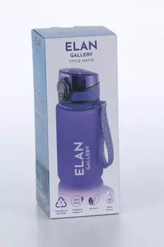 Бутылка Elan Gallery Style Matte д/воды спортивная лаванда 350 мл