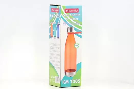 Бутылка Kamille д/воды спортивная из пластика тритан зеленый 700 мл