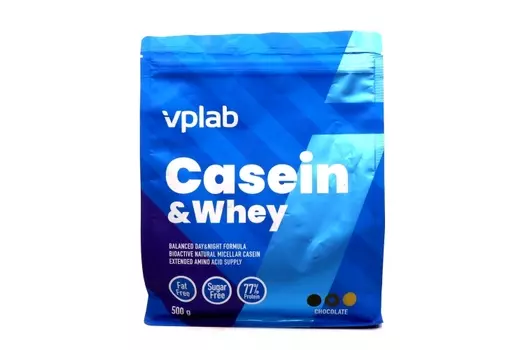 Casein and Whey VPLAB шоколад, 500 г