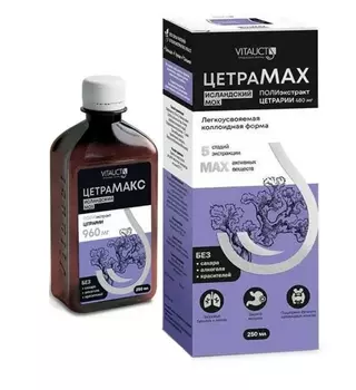 ЦетраМАКС, 250 мл, жидкость VITAUCT