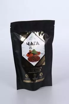 Чага Вистерра березовый гриб молотая отборная фракция, 100 г