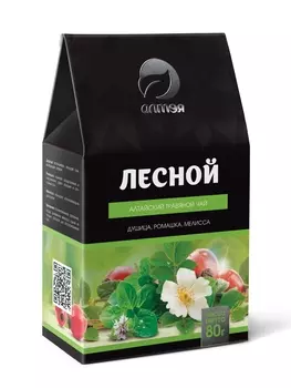 Чай Алтэя травяной Лесной шиповник/душица/ромашка/мелисса, 80 г