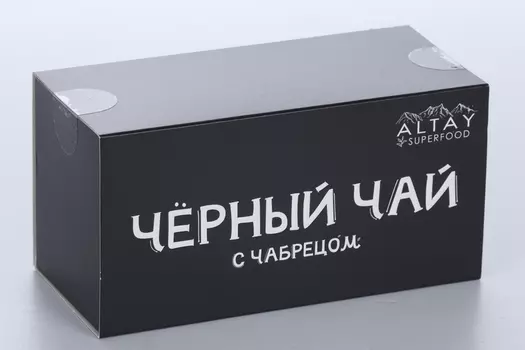 Чай черный с чабрецом в пирамидках, 4 г, 10 шт