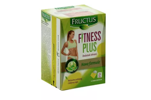 Чай Fructus Фитнес плюс травяной, 1,5 г, 25 шт, фильтр-пакет