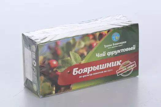 Чай Фруктовый Боярышник, 2 г, 20 шт