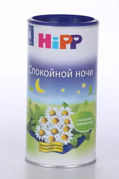 Чай Хипп Спокойной ночи с 4 мес, 200 г