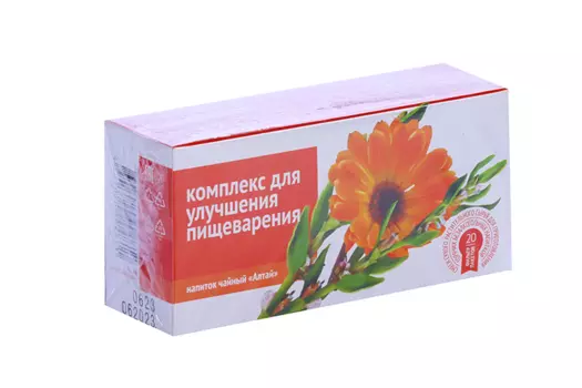 Чай Комплекс д/улучшения пищеварения, 2 г, 20 шт