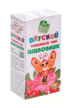 Чай Шиповник детский травяной, 2 г, 20 шт, ф/п