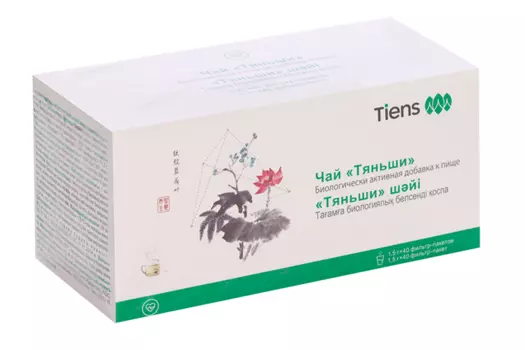 Чай Тяньши Tiens, 1,5 г, 40 шт, пакет