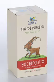 Чай травяной Твоя энергия Алтая в пирамидках, 4 г, 10 шт