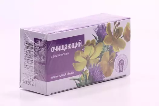 Чайный напиток Алтай Очищающий с расторопшей, 2 г, 20 шт