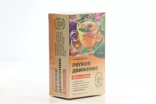 Чайный напиток Алтай-Селигор Легкое движение, 1,5 г, 20 шт, ф/п