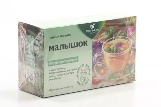 Чайный напиток Алтай-Селигор Малышок, 1,5 г, 20 шт, ф/п