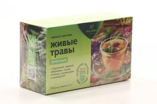 Чайный напиток Алтай-Селигор Живые травы, 1,5 г, 20 шт, ф/п
