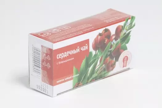 Чайный напиток Алтай Сердечный чай с боярышником, 2 г, 20 шт