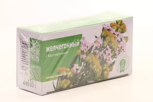 Чайный напиток Алтай желчегонный с бессмертником, 1,5 г, 20 шт
