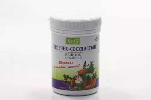 Чайный напиток Алтайский №15 Сердечнососудистый, 50 г