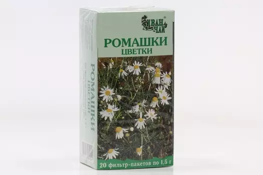 Чайный напиток Дары природы Лекрасэт Ромашка аптечная, 1,5 г, 20 шт