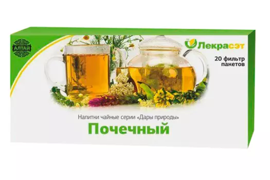 Чайный напиток Дары Природы Печеночный, 1,5 г, 20 шт, фильтр-пакет