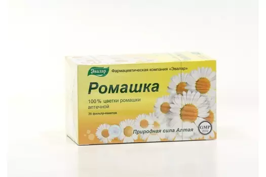 Чайный напиток Ромашка 1,5 г, 20 шт, ф/п